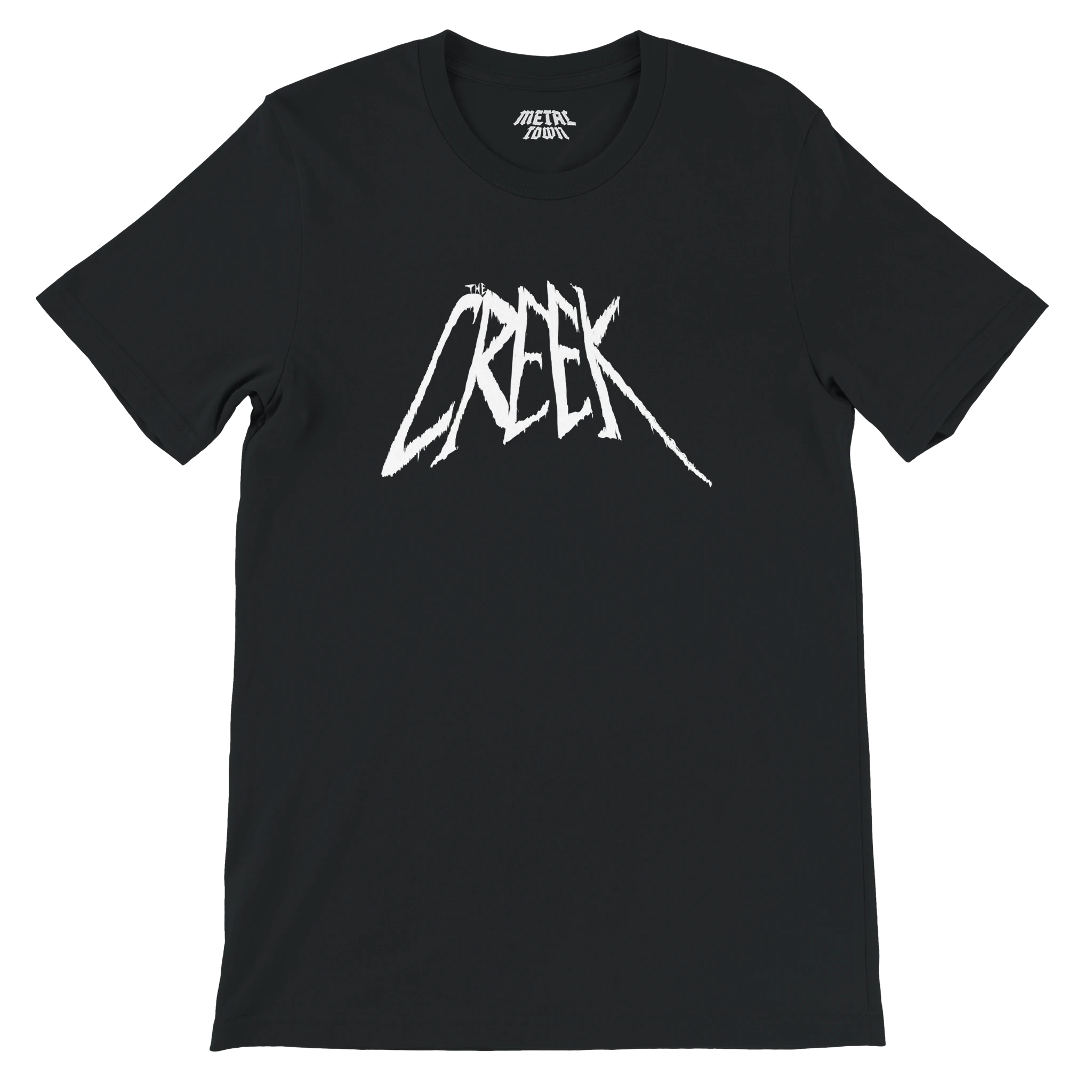 The Creek (Metal Logo) - Black T-Shirt
